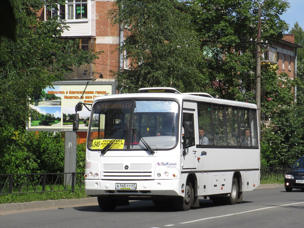 Санкт-Петербург, ПАЗ-320402-05 № В 145 ТТ 47