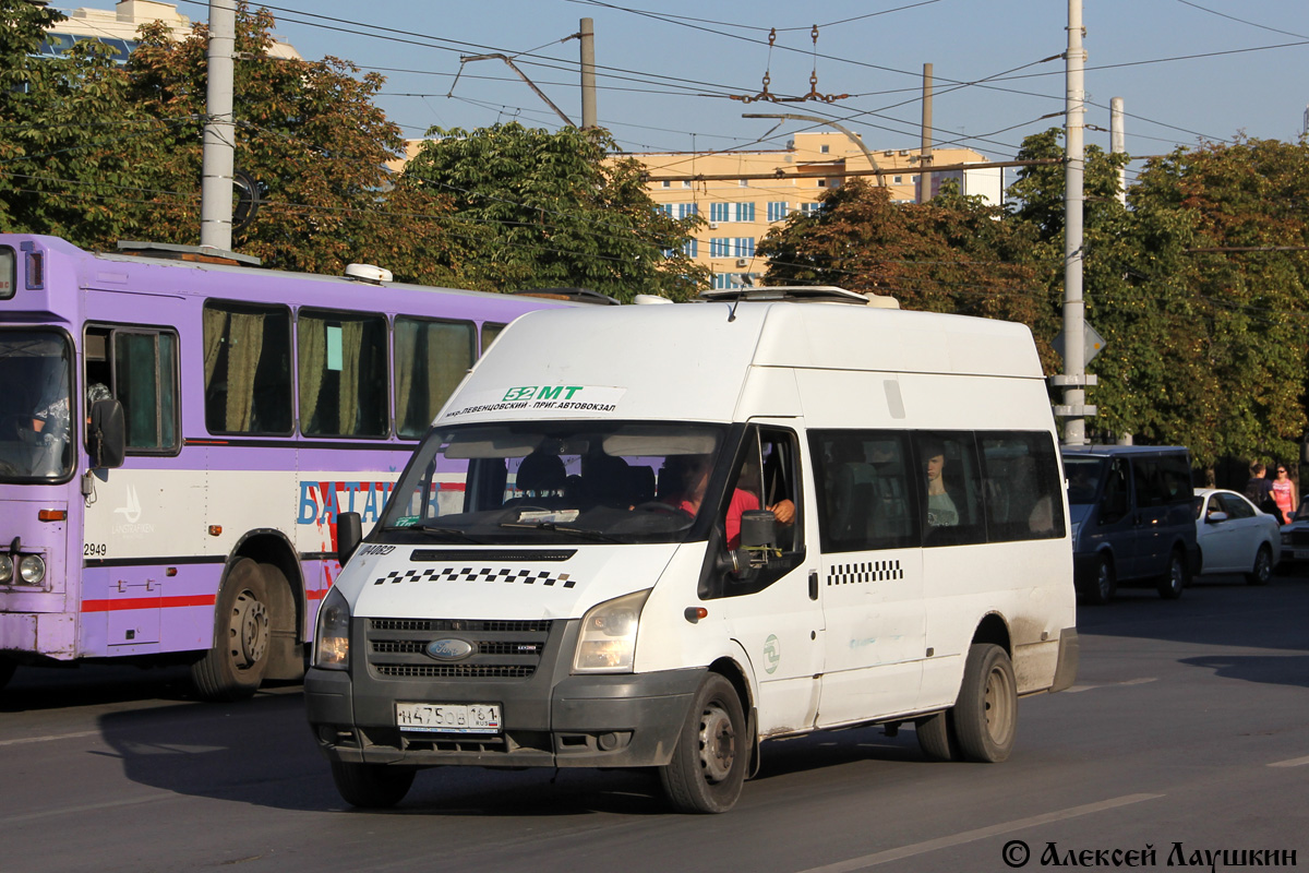 Ростовская область, Нижегородец-222702 (Ford Transit) № Н 475 ОВ 161