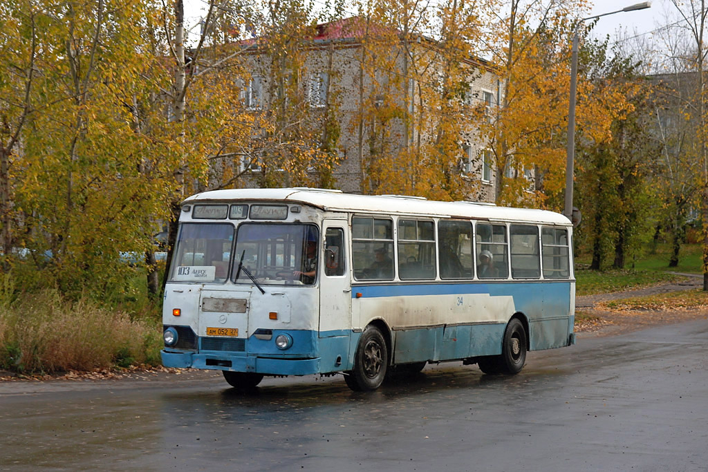 Chabarovsko kraštas, LiAZ-677M Nr. 34