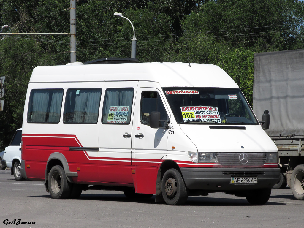 Днепропетровская область, Mercedes-Benz Sprinter W904 412D № AE 6256 AP