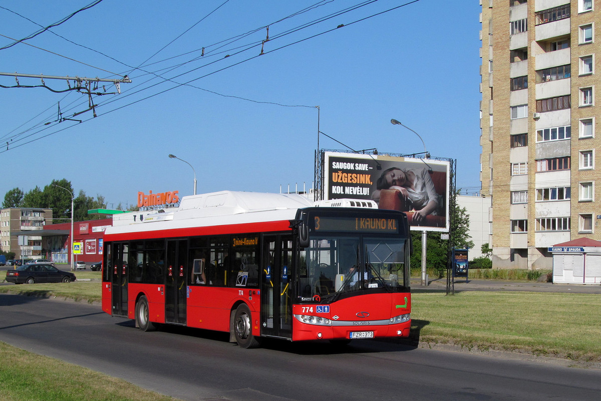 Lietuva, Solaris Urbino III 12 CNG № 774