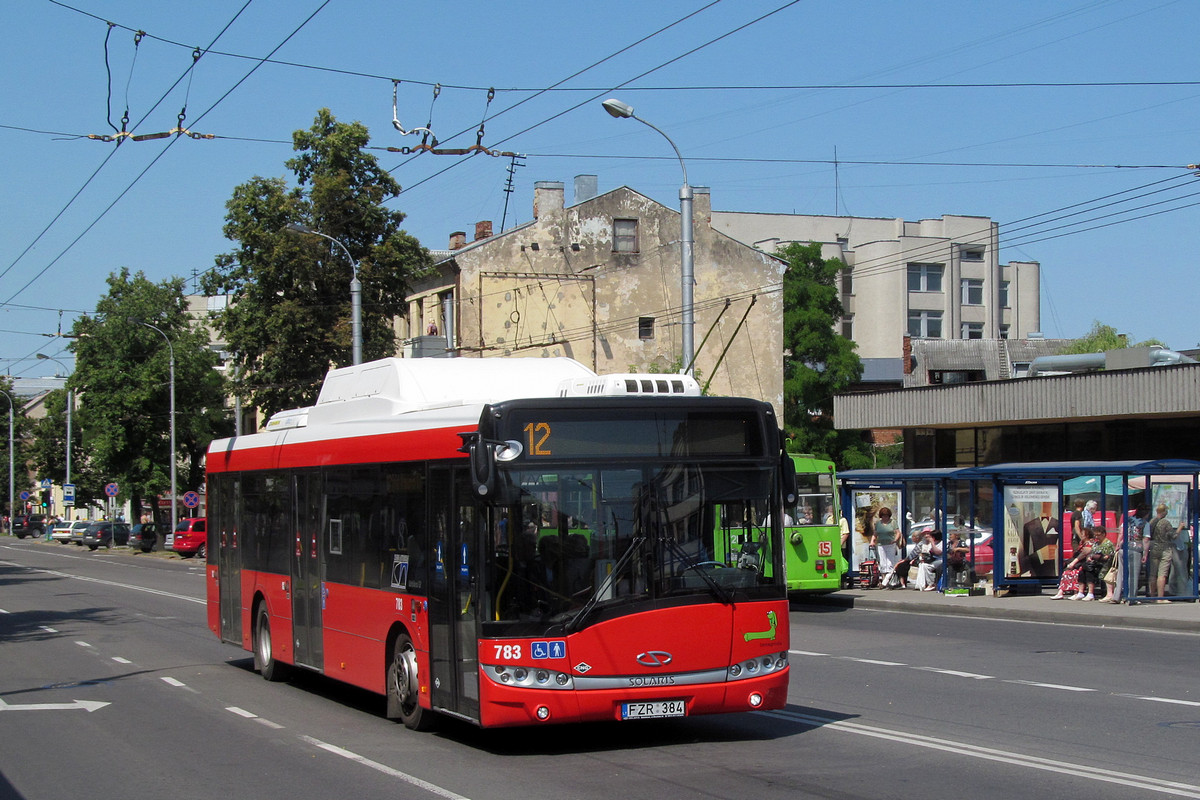 Литва, Solaris Urbino III 12 CNG № 783