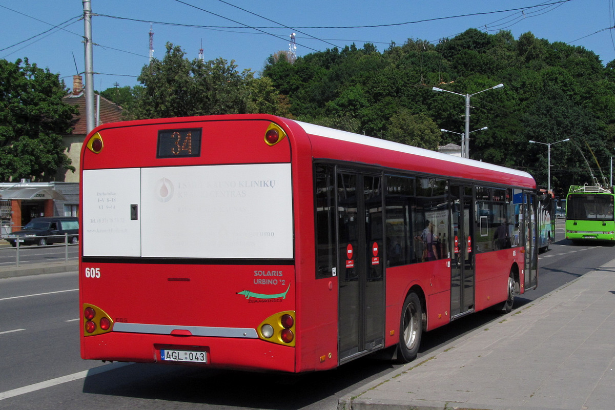 Литва, Solaris Urbino II 12 № 605