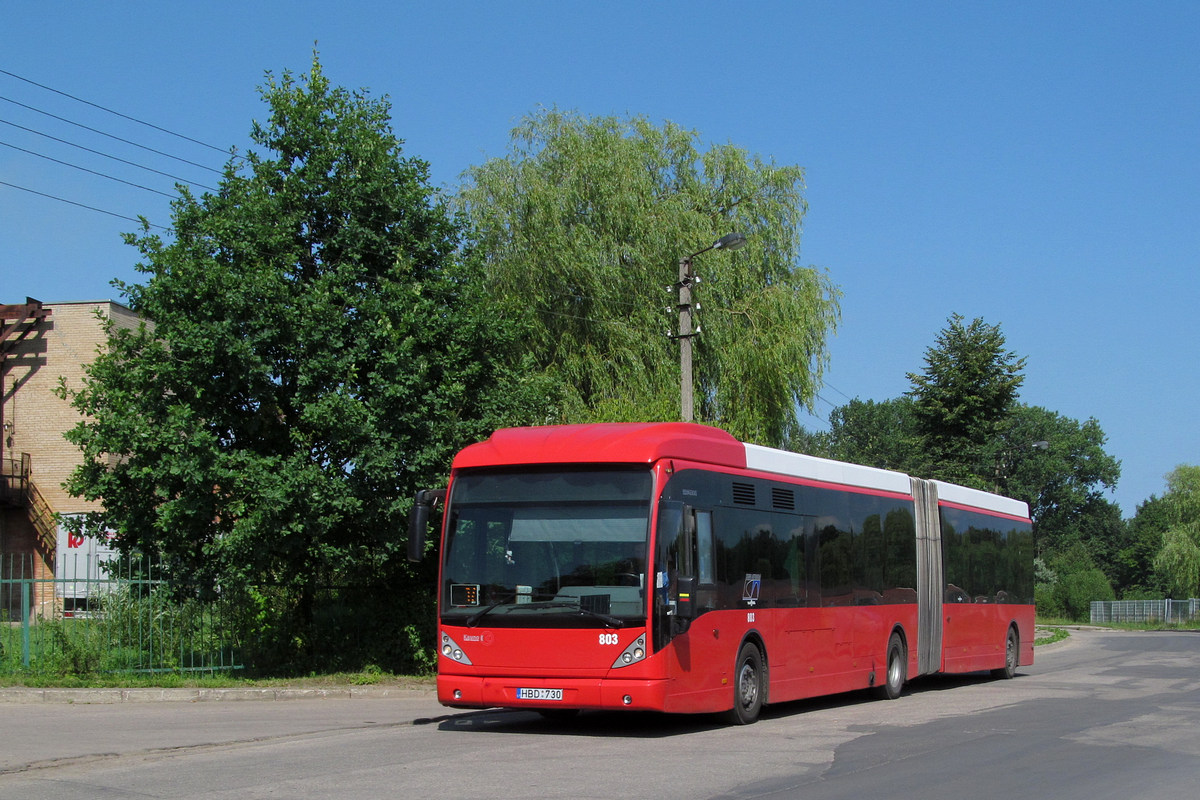 Литва, Van Hool New AG300 № 803