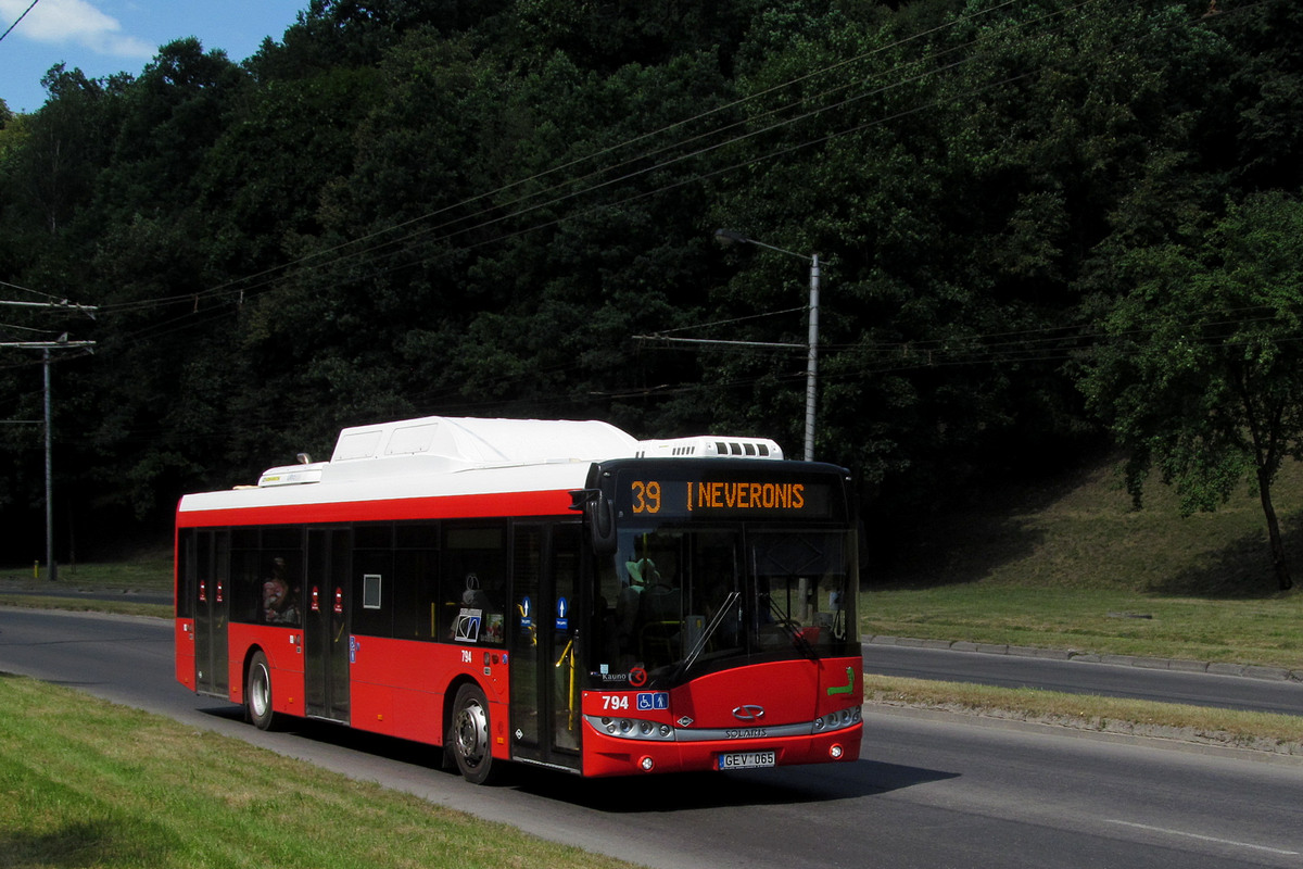 Lithuania, Solaris Urbino III 12 CNG # 794