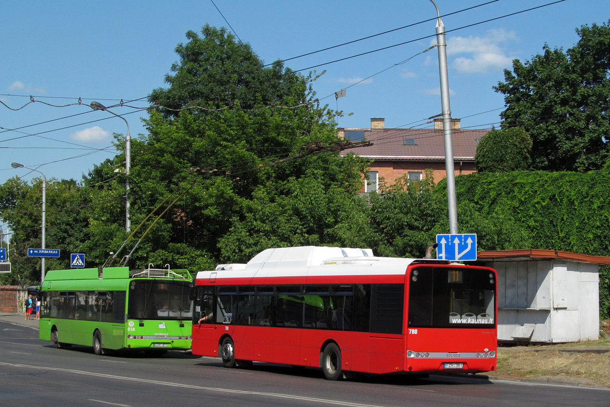 Литва, Solaris Urbino III 12 CNG № 780