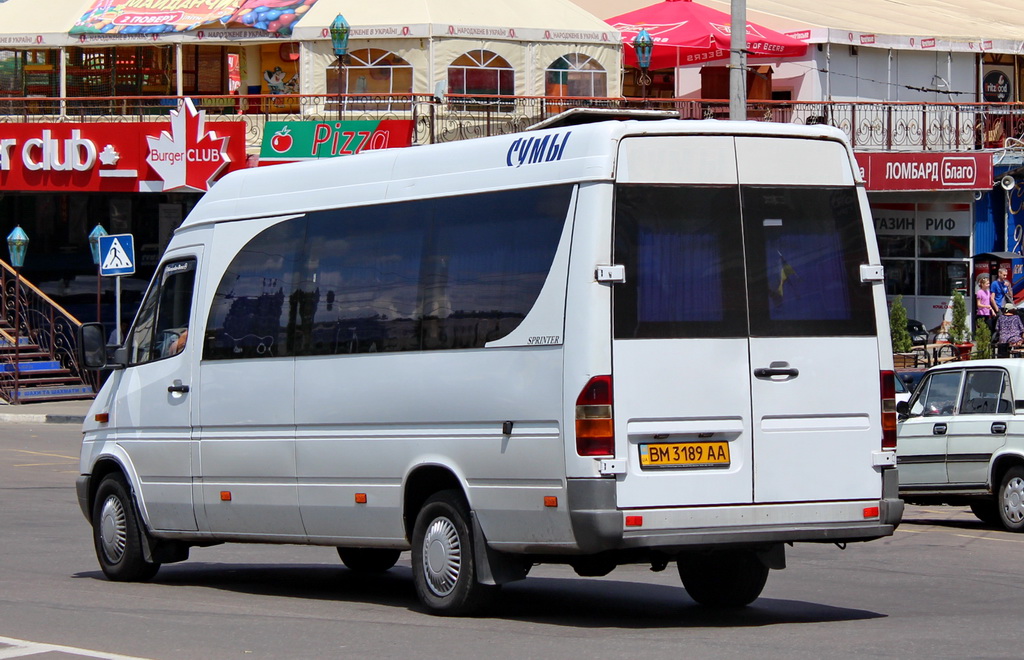 Сумская область, Mercedes-Benz Sprinter W903 313CDI № BM 3189 AA