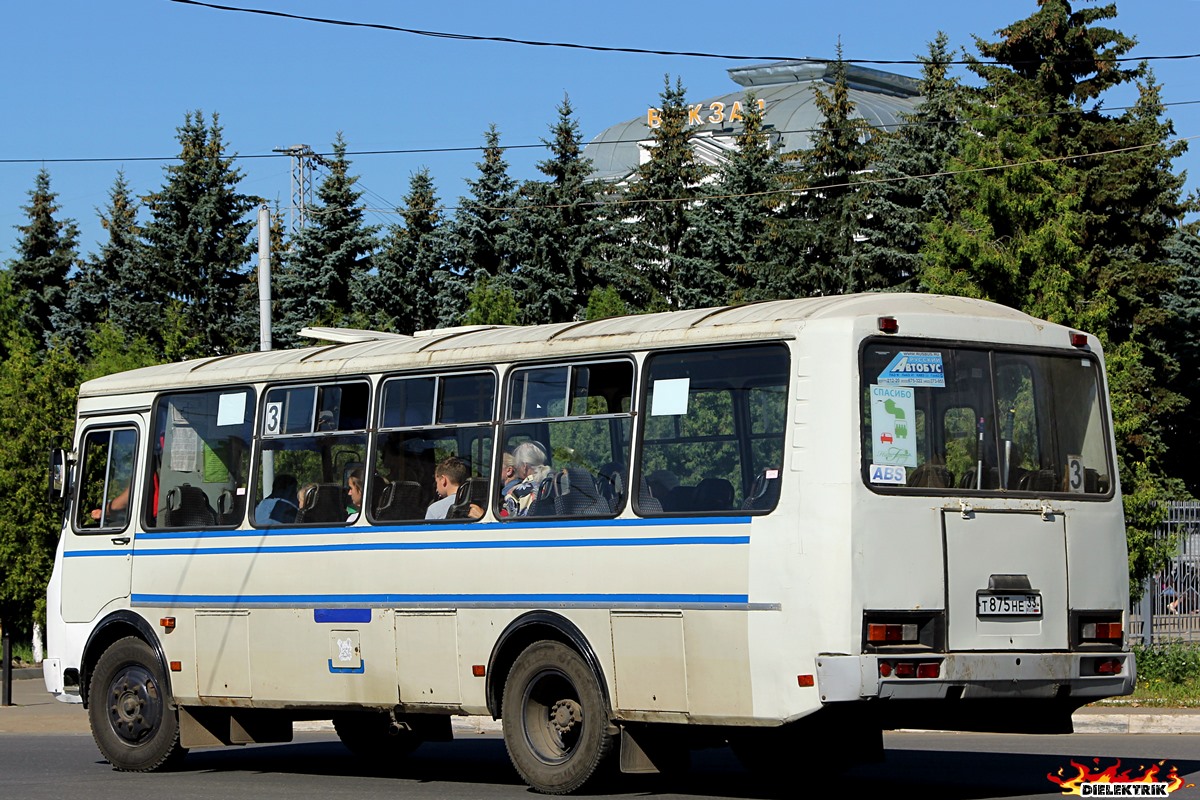 Владимирская область, ПАЗ-4234 № Т 875 НЕ 33