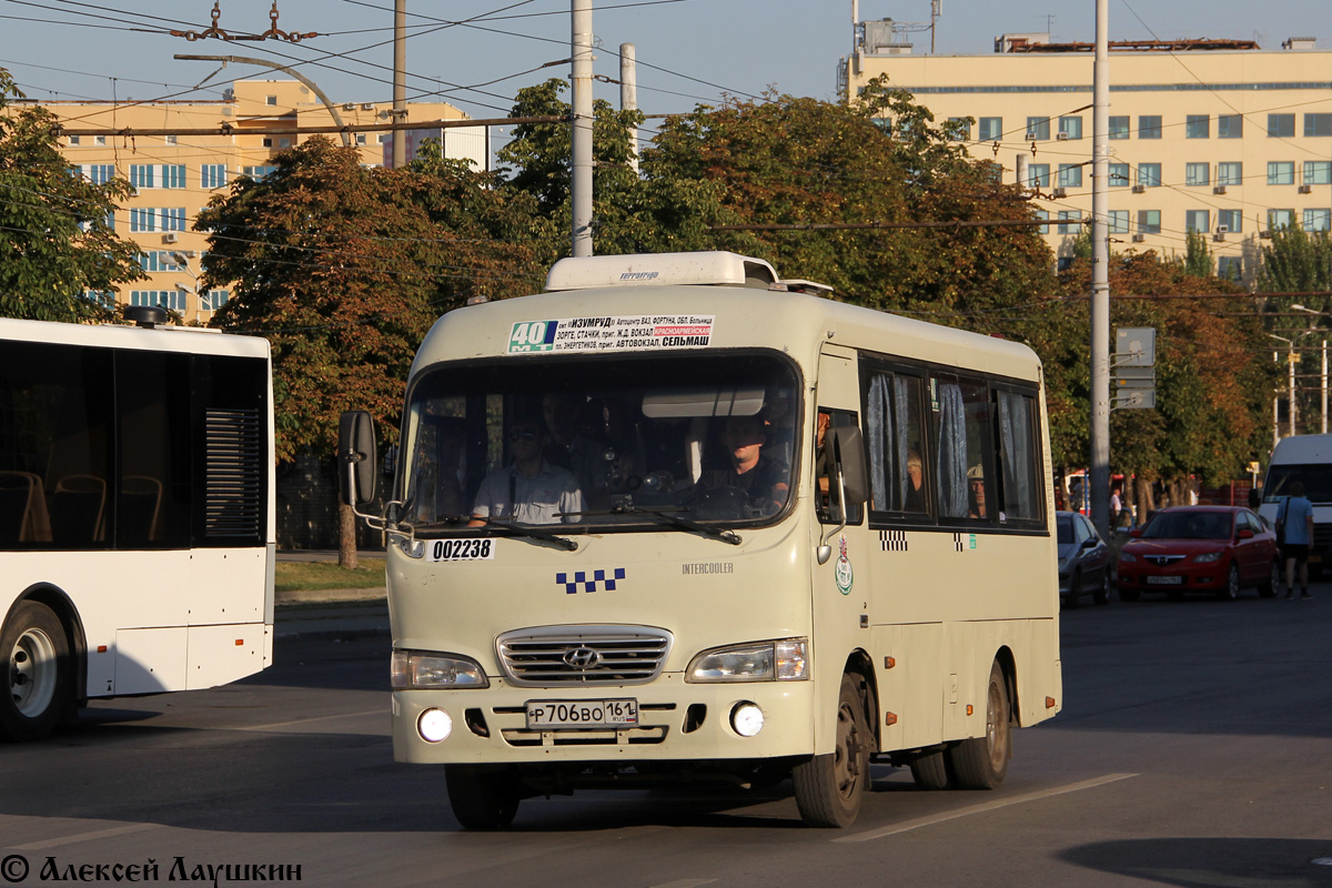 Ростовская область, Hyundai County SWB C08 (РЗГА) № 002238