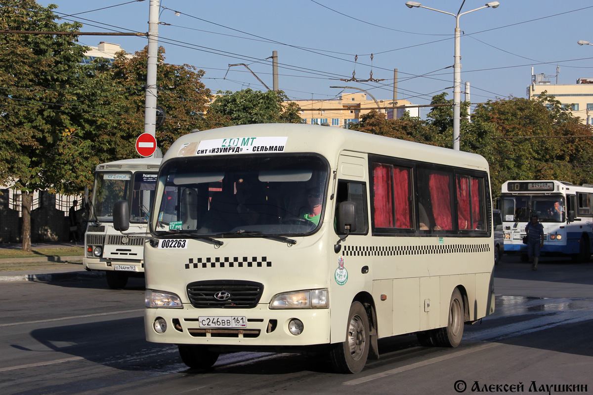 Ростовская область, Hyundai County SWB C08 (РЗГА) № 002263