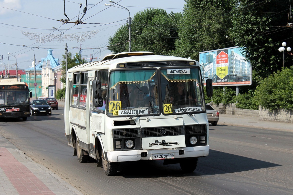 Томская область, ПАЗ-32054 № М 326 ОР 70