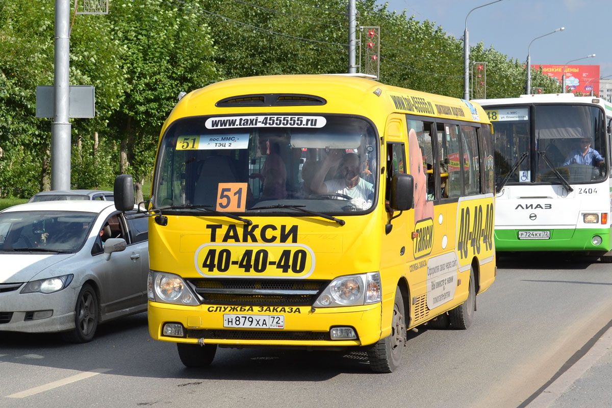 Тюменская область, Hyundai County Kuzbass № Н 879 ХА 72