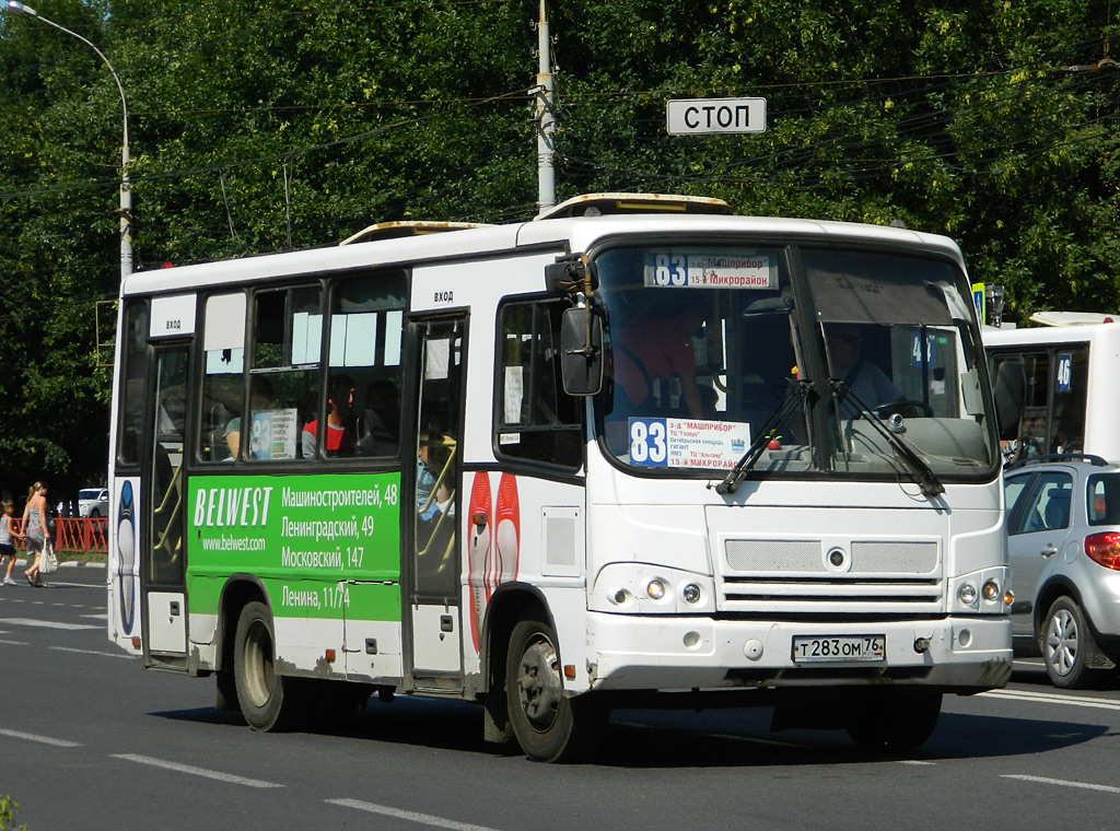 Ярославская область, ПАЗ-320402-03 № Т 283 ОМ 76