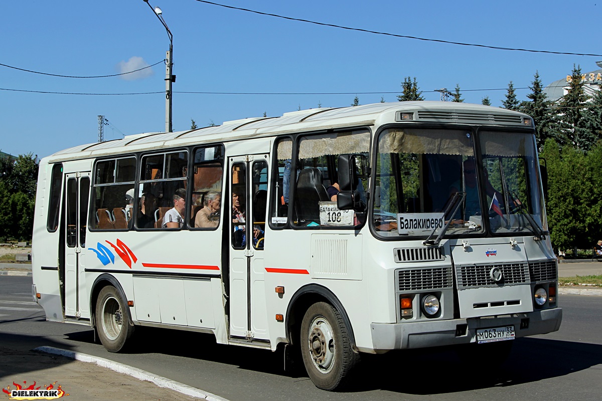 Владимирская область, ПАЗ-4234 № М 063 НУ 33