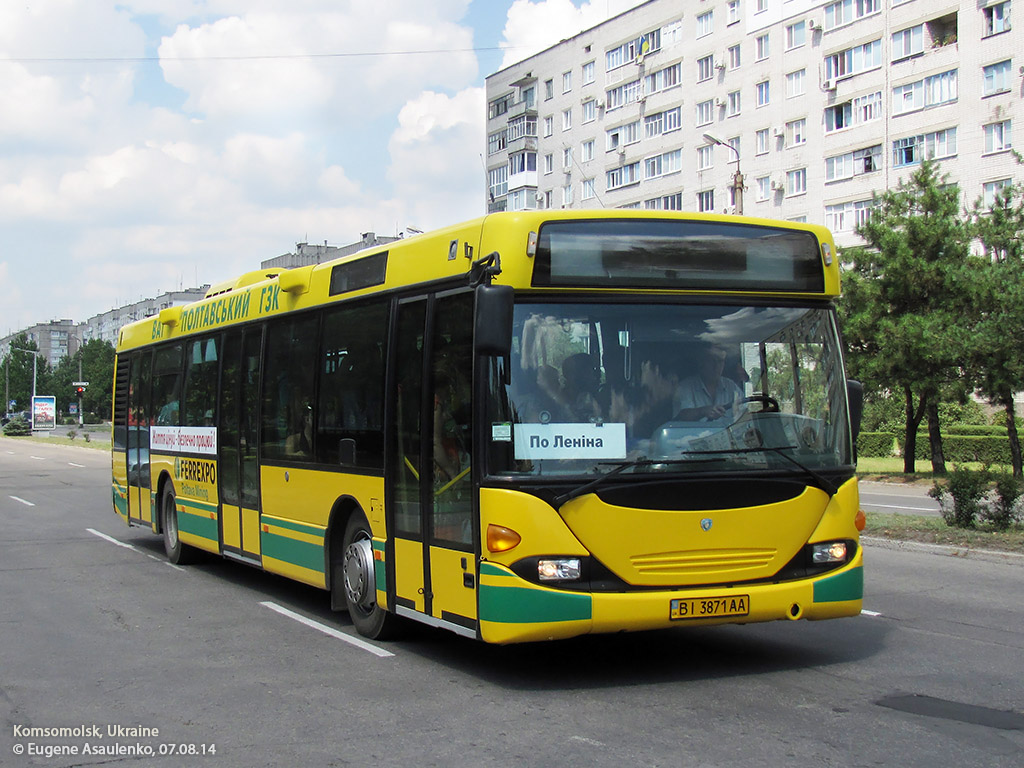 Полтавская область, Scania OmniCity I № BI 3871 AA