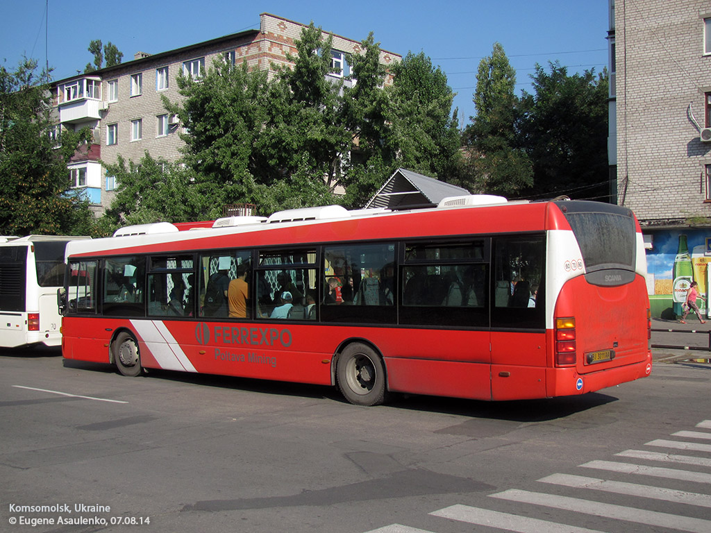 Полтавская область, Scania OmniCity I № BI 3011 AA