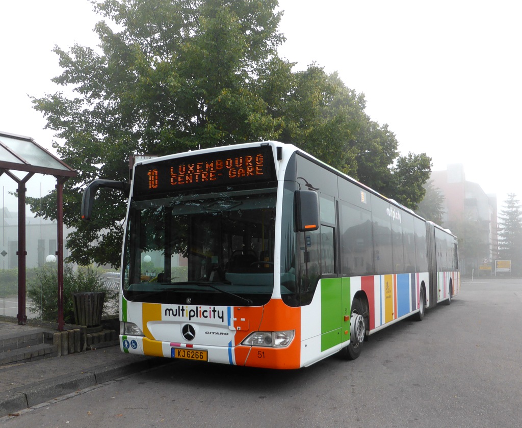 Люксембург, Mercedes-Benz O530G Citaro facelift G № 51