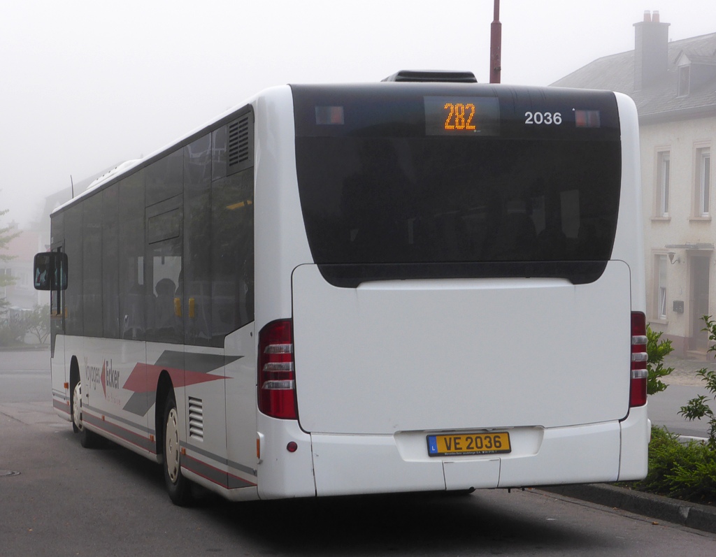 Luxemburg, Mercedes-Benz O530Ü Citaro facelift Ü sz.: 2036