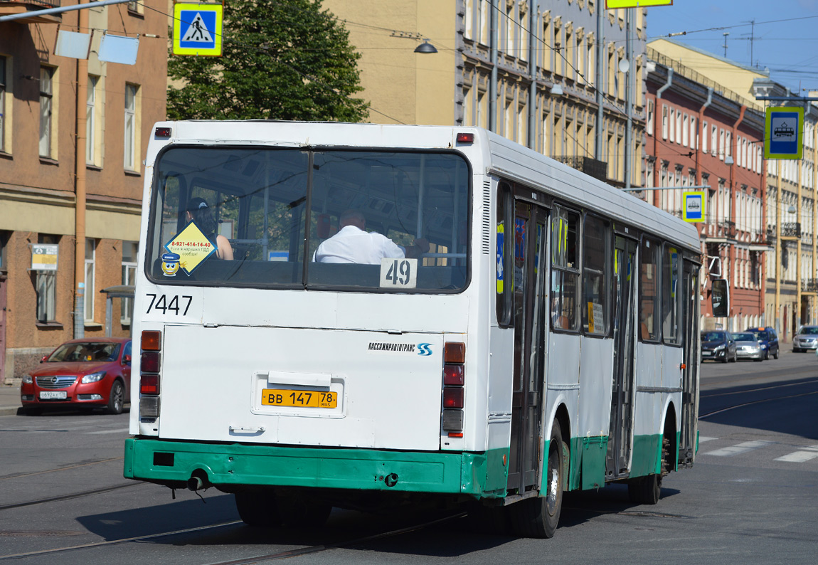 Санкт-Петербург, ЛиАЗ-5256.00 № 7447