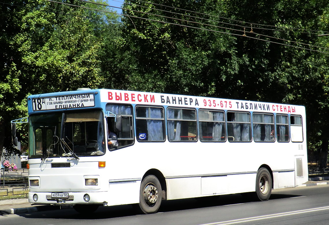 Saratov region, Mercedes-Benz O325 # А 059 АВ 164