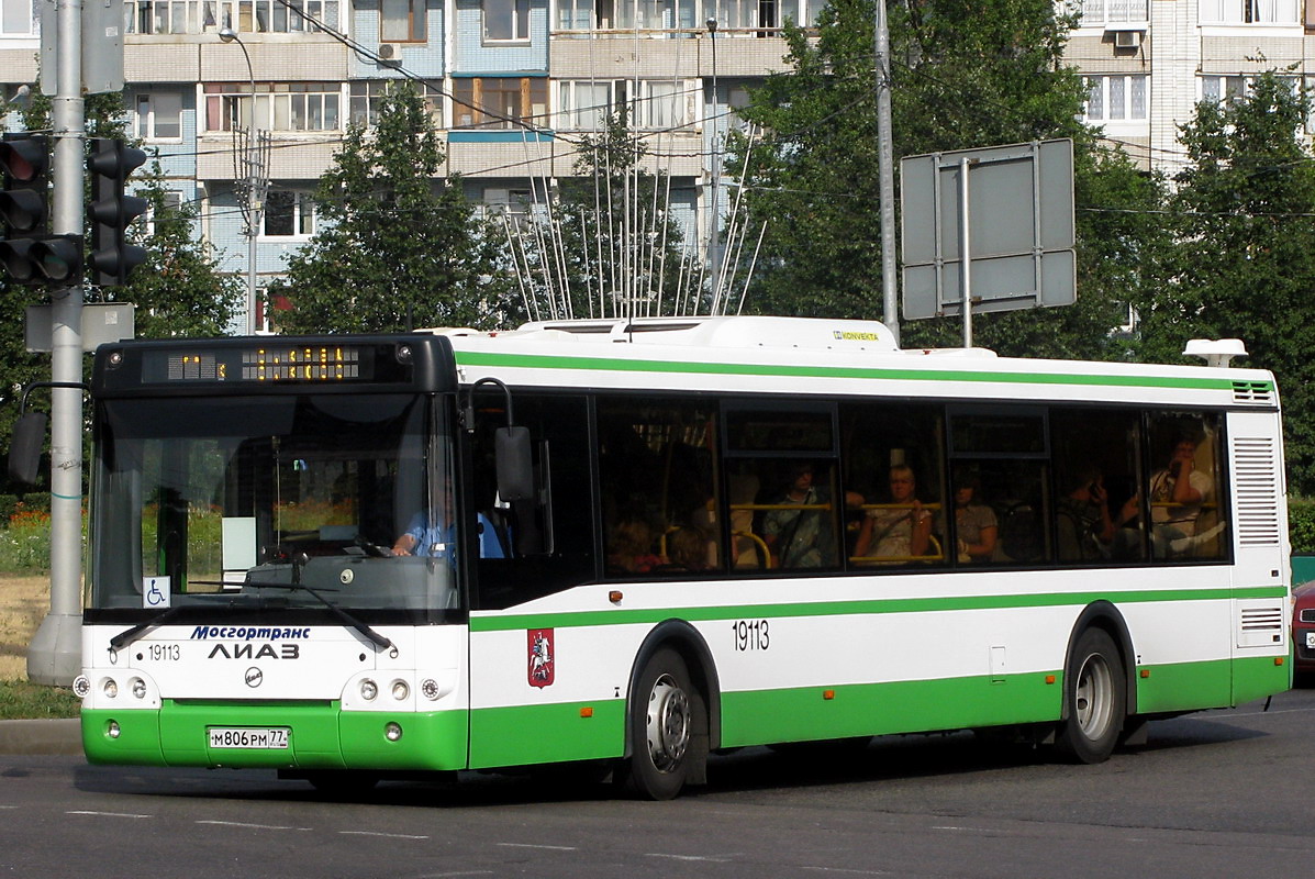 Μόσχα, LiAZ-5292.22 (2-2-2) # 19113