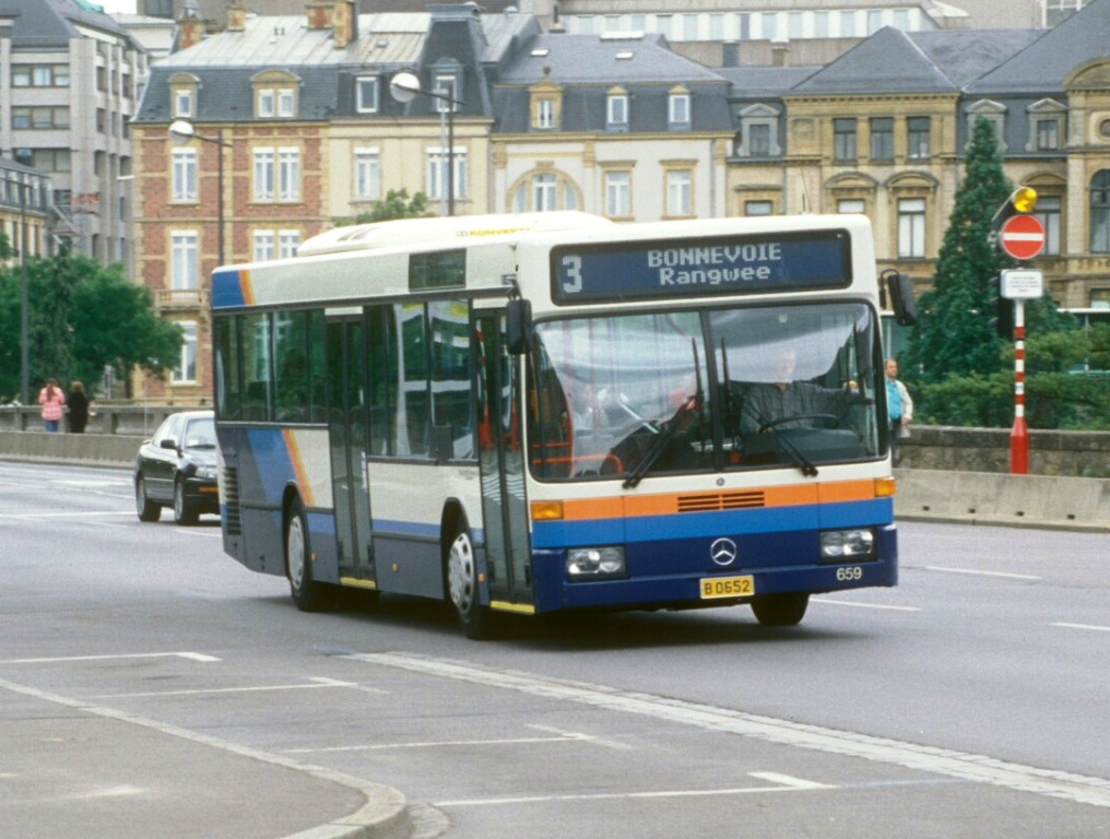 Люксембург, Mercedes-Benz O405N2 № 659