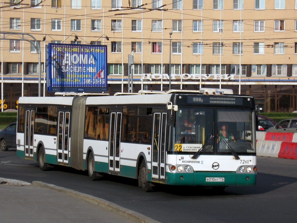 Санкт-Петербург, ЛиАЗ-6213.20 № 7261