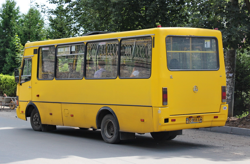 Тернопольская область, БАЗ-А079.14 "Подснежник" № BO 0858 AA