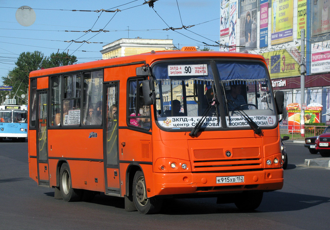 Нижегородская область, ПАЗ-320402-05 № К 915 ХВ 152