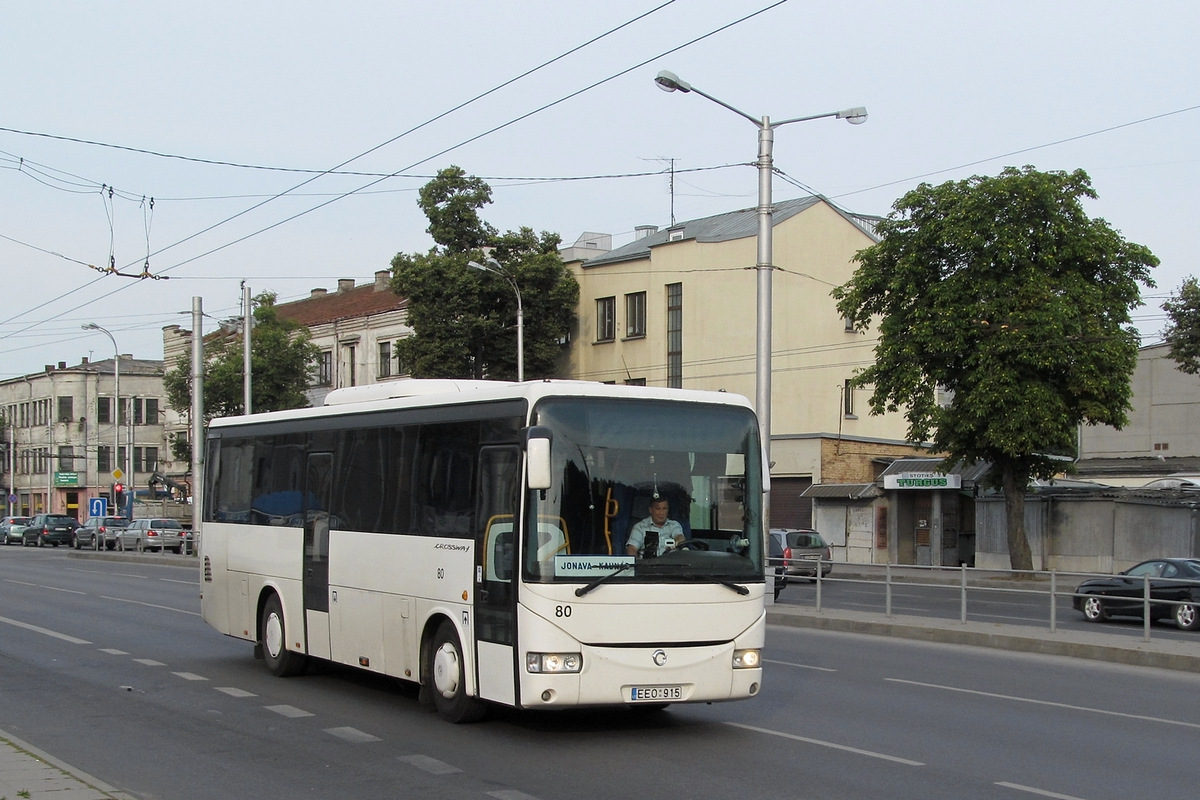 Литва, Irisbus Crossway 10.6M № 80