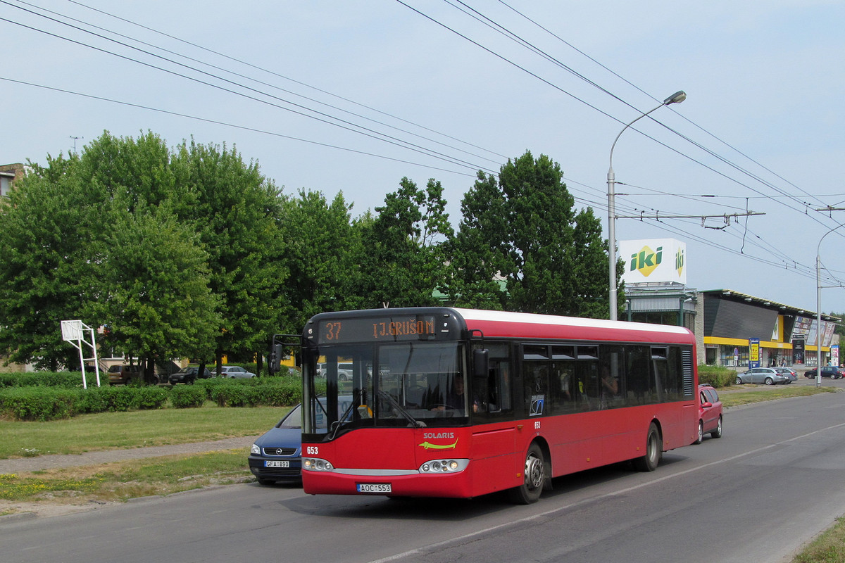 Литва, Solaris Urbino II 12 № 653