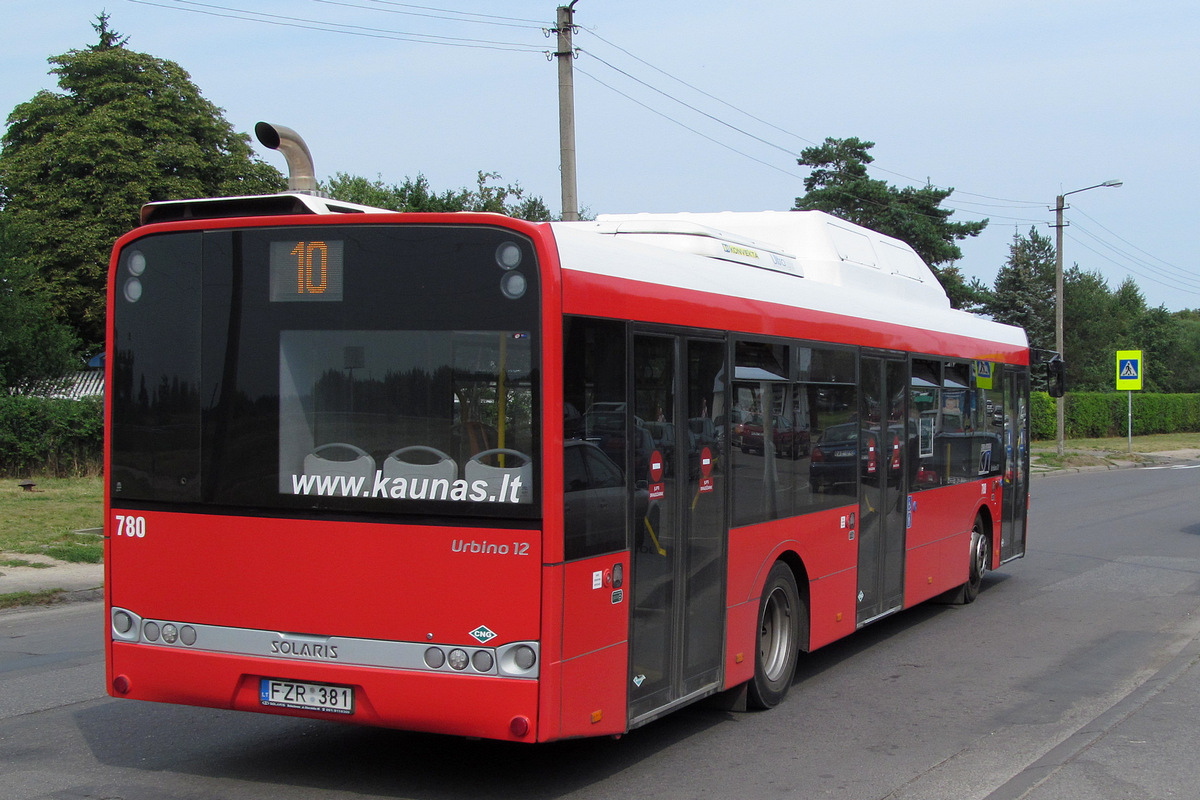 Литва, Solaris Urbino III 12 CNG № 780