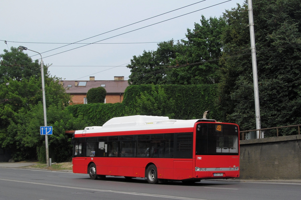 Литва, Solaris Urbino III 12 CNG № 792