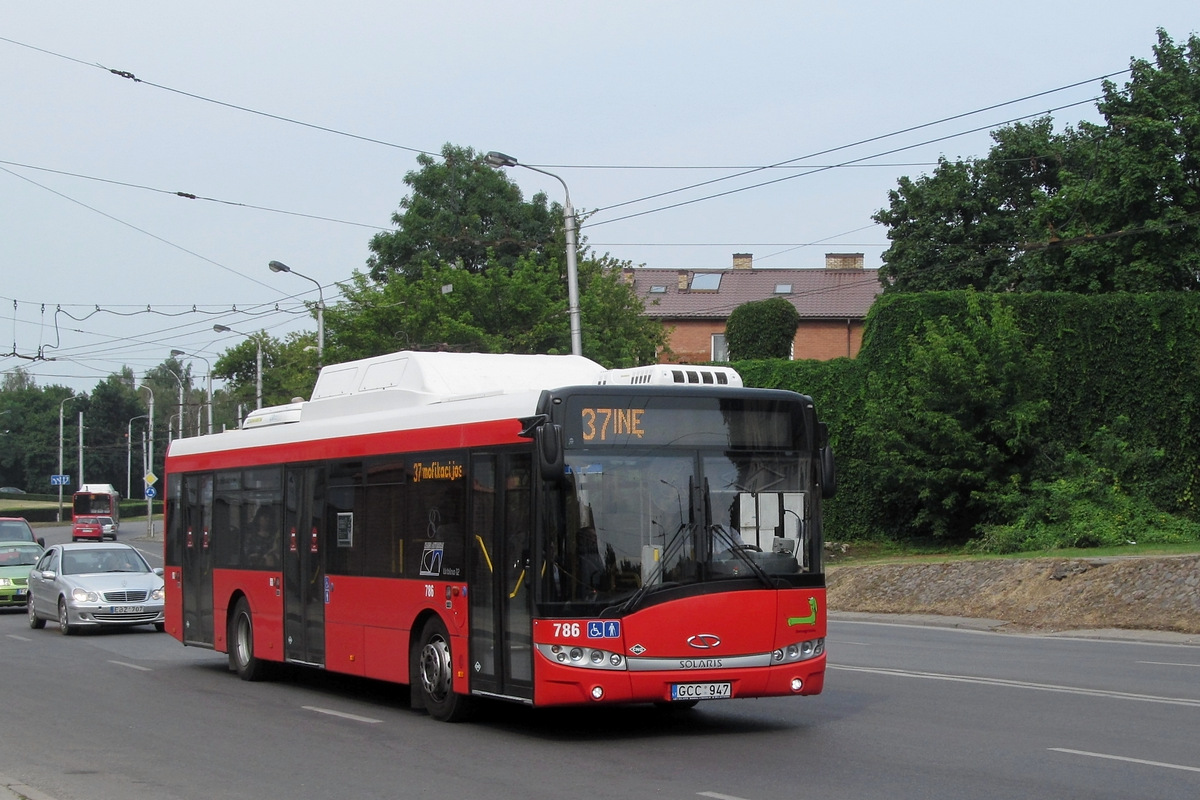 Литва, Solaris Urbino III 12 CNG № 786