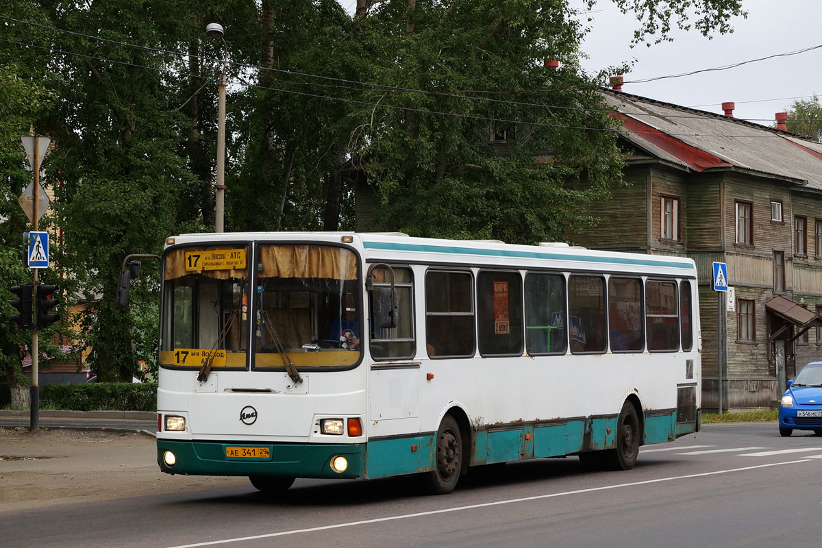 Архангельская область, ЛиАЗ-5256.25 № АЕ 341 29