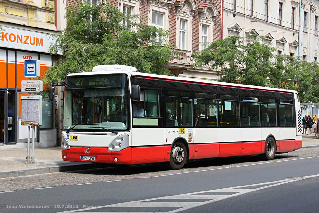 Чехия, Irisbus Citelis 12M № 495