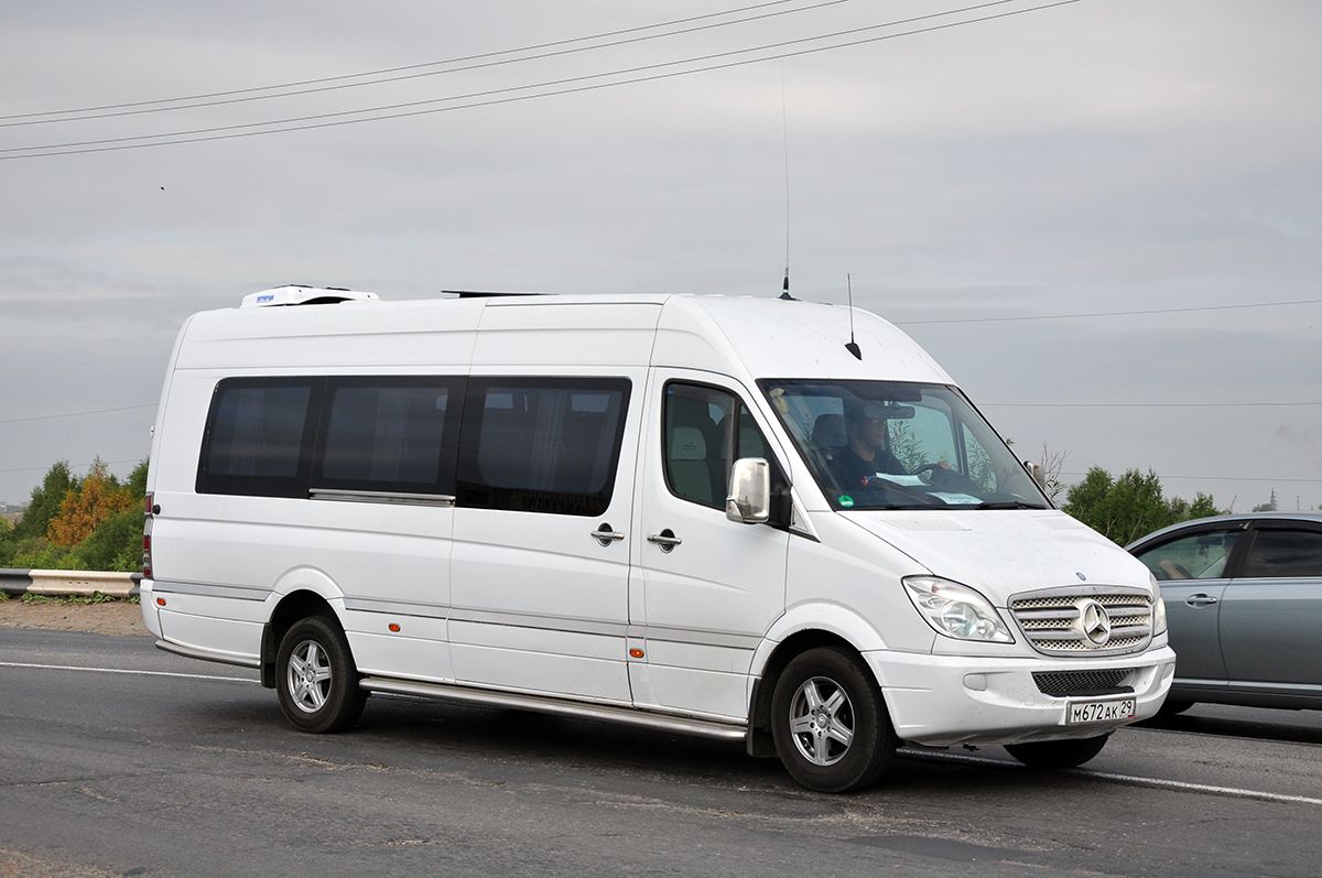 Архангельская область, Актрия 3515N (MB Sprinter) № М 672 АК 29