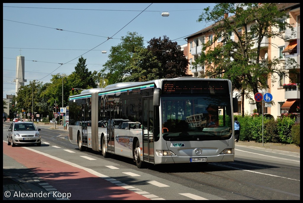 Гессен, Mercedes-Benz O530G Citaro facelift G № GG-PM 161