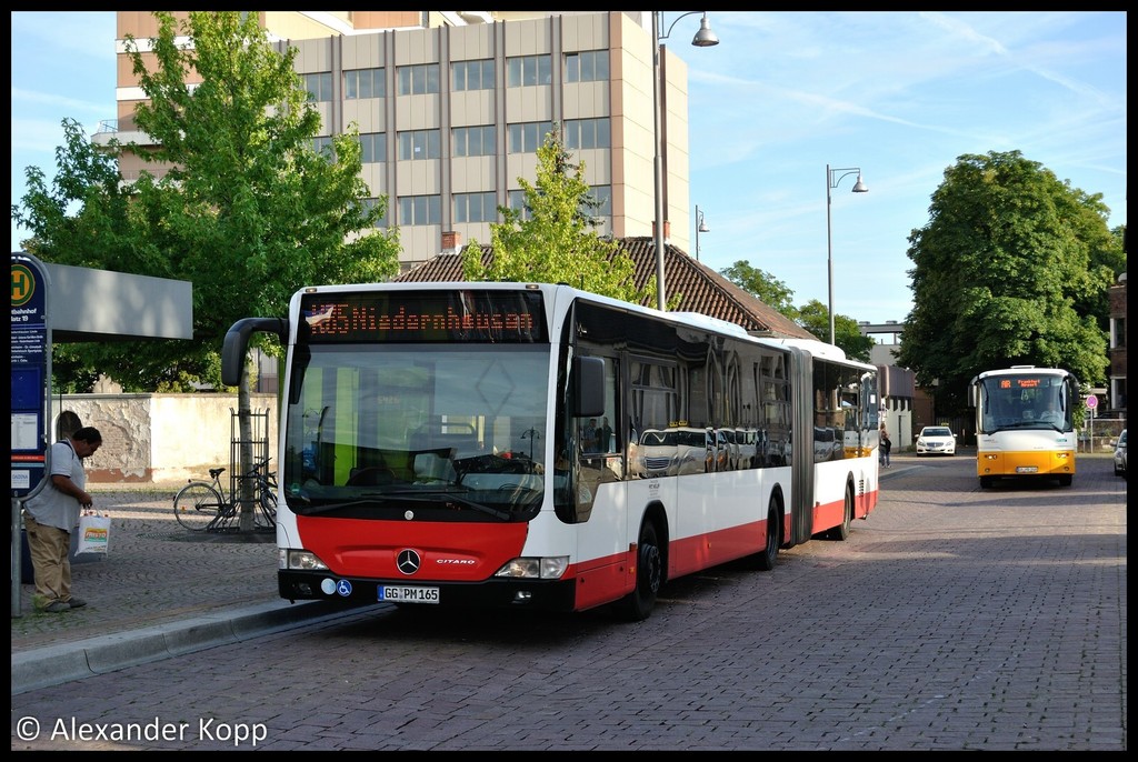 Гессен, Mercedes-Benz O530G Citaro facelift G № GG-PM 165