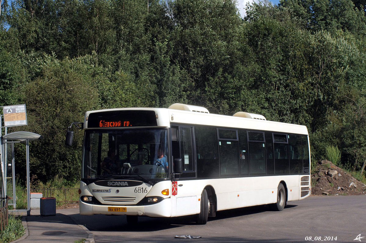 Санкт-Петербург, Scania OmniLink I (Скания-Питер) № 6816