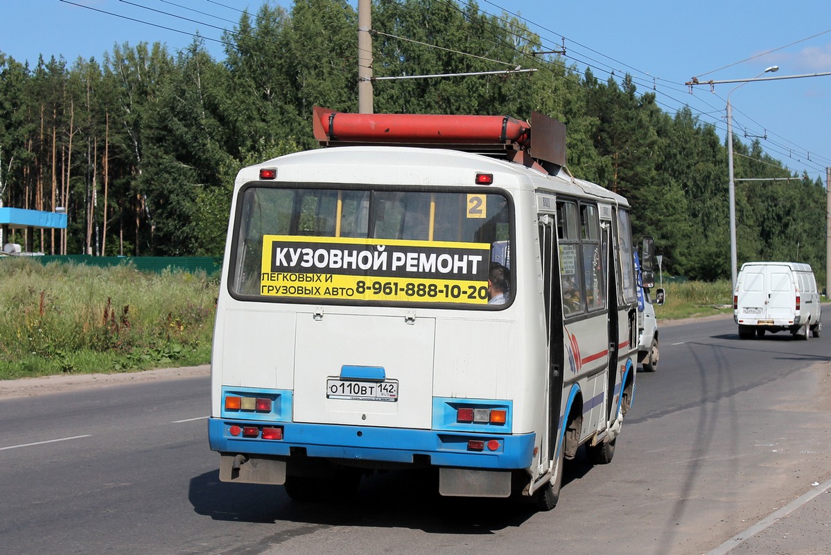 Томская область, ПАЗ-32054 № О 110 ВТ 142