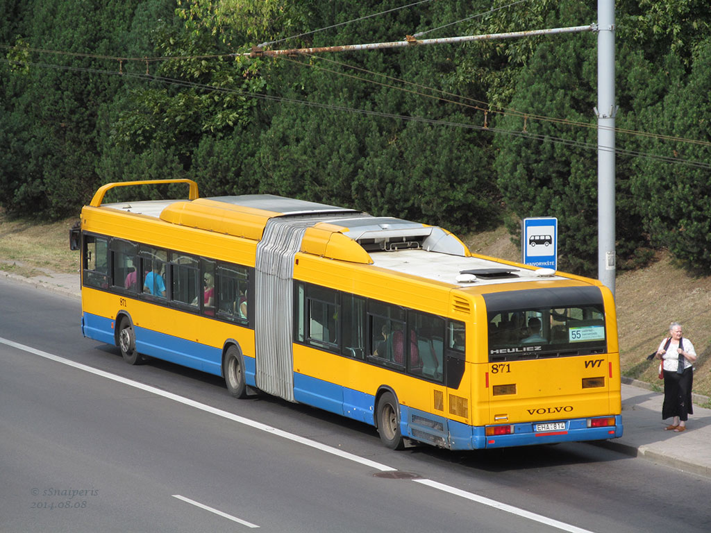 Литва, Heuliez GX417 GNV № 871