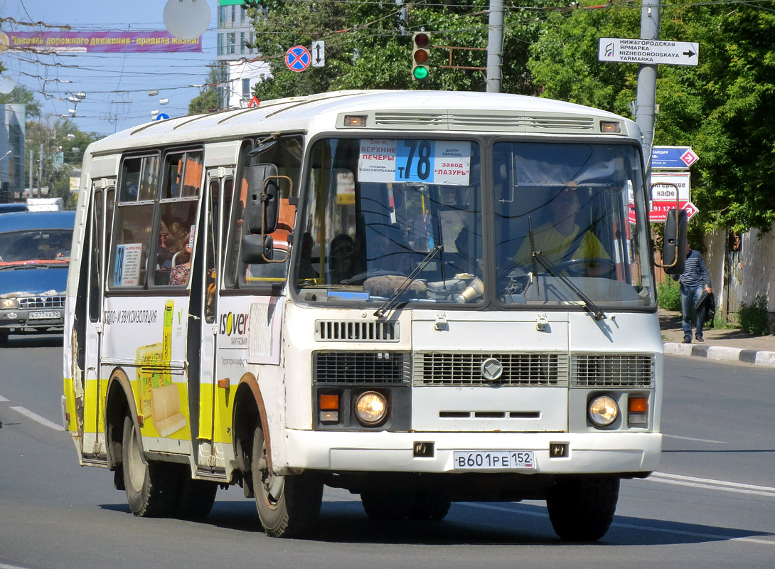 Нижегородская область, ПАЗ-32054 № В 601 РЕ 152