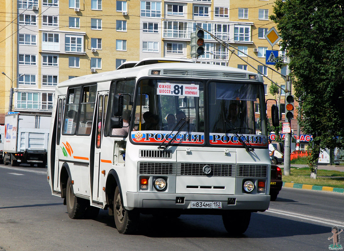 Нижегородская область, ПАЗ-32054 № Н 834 МЕ 152