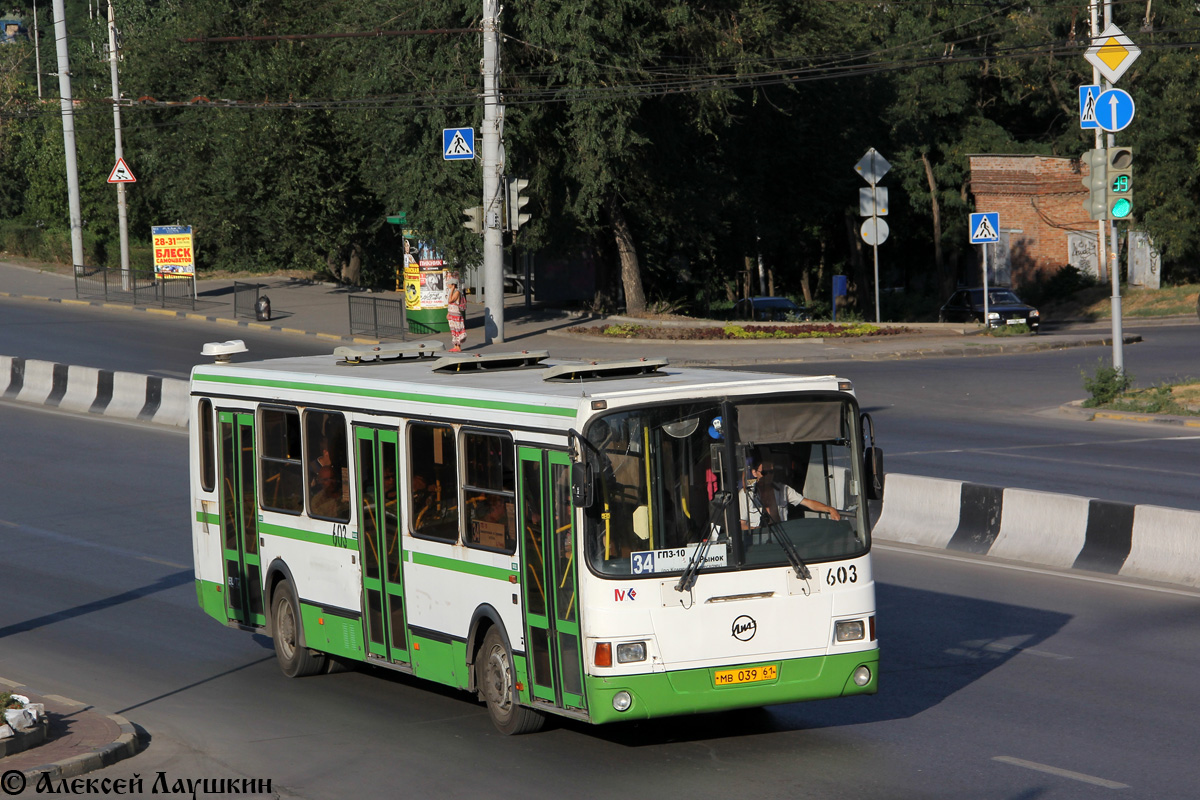 Ростовская область, ЛиАЗ-5256.53 № 603