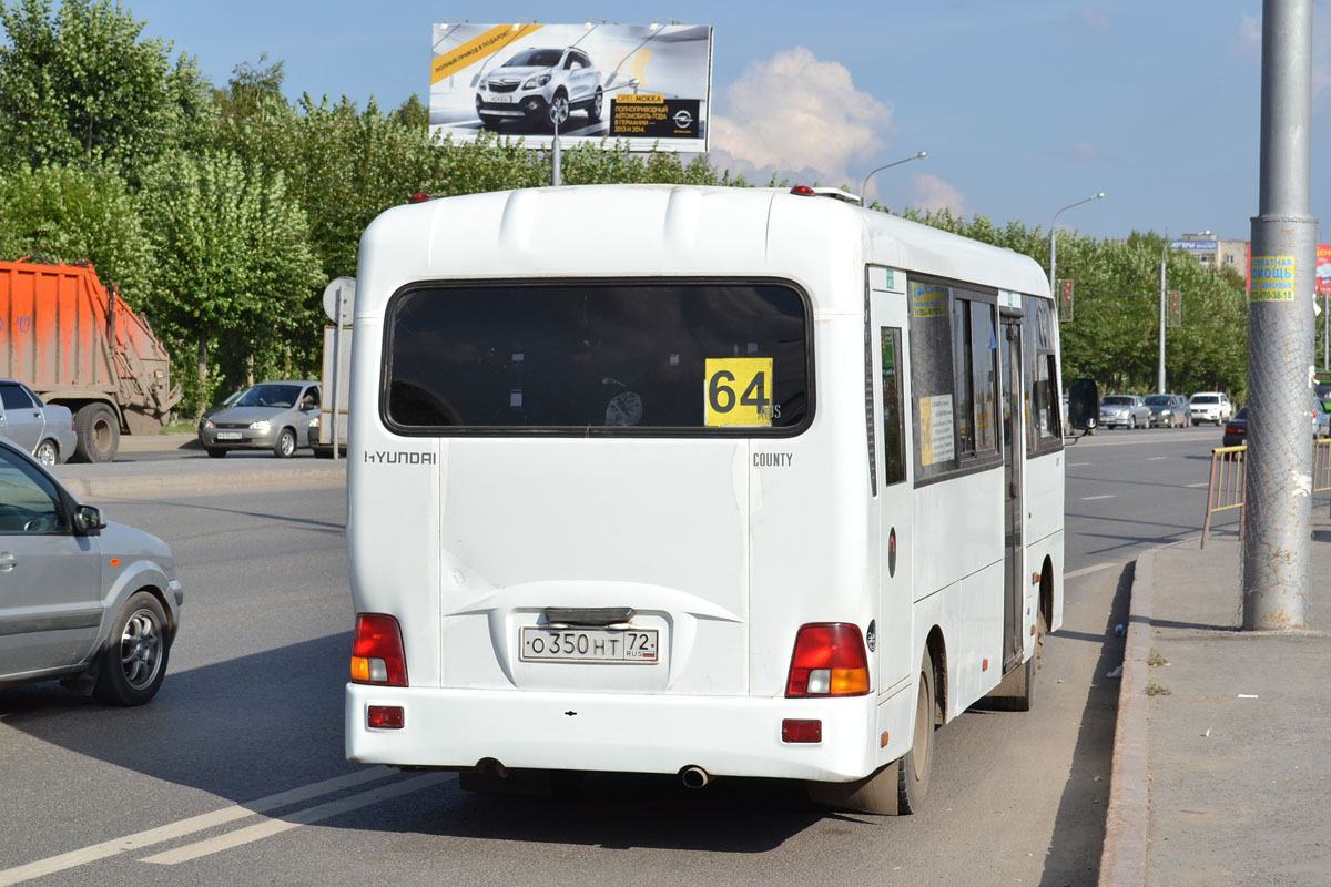 Тюменская область, Hyundai County LWB (ТагАЗ) № О 350 НТ 72