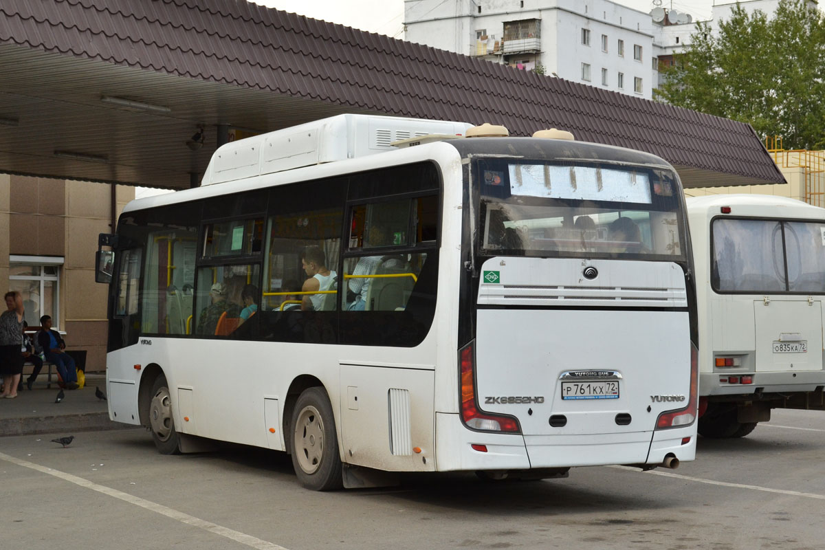 Тюменская область, Yutong ZK6852HG № Р 761 КХ 72