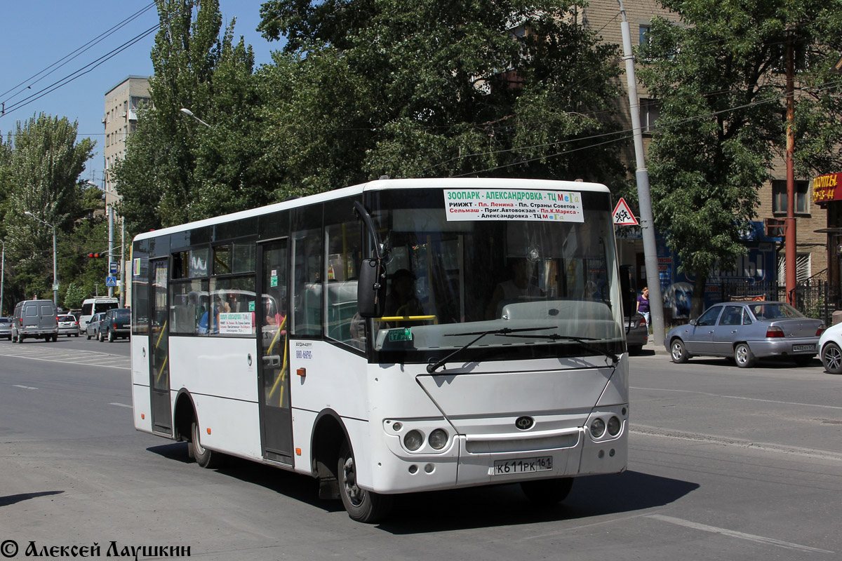 Ростовская область, Богдан А20111 № К 611 РК 161