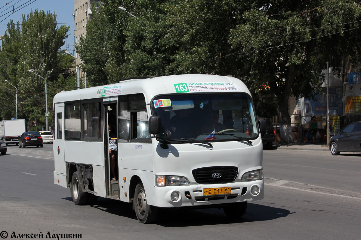 Ростовская область, Hyundai County LWB C11 (ТагАЗ) № МЕ 017 61