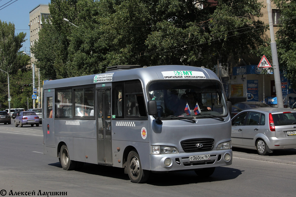 Ростовская область, Hyundai County LWB C09 (ТагАЗ) № Т 360 ОК 161